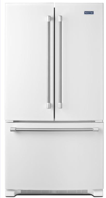 Maytag 25.0 Cu. Ft. French Door Refrigerator-White