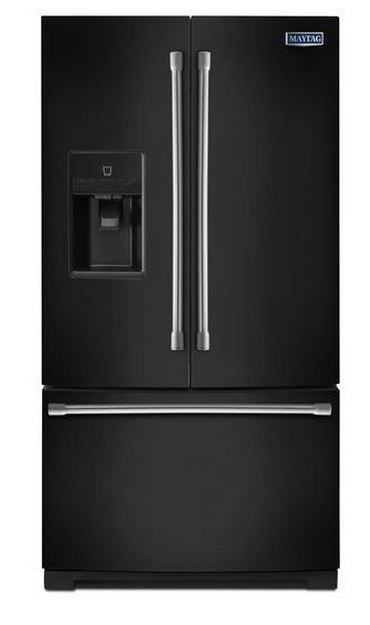 Maytag® 25 Cu. Ft. French Door Refrigerator-Black