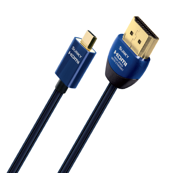 AudioQuest® Slinky Micro to Standard HDMI Cable