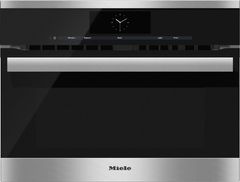 Miele PureLine Series 34" Electric Built In Speed Oven-Stainless Steel