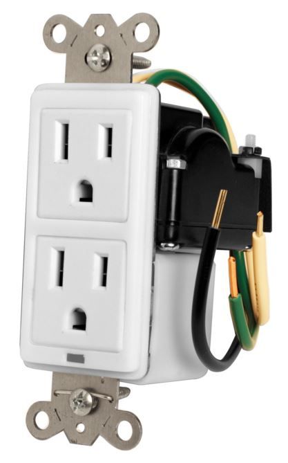 Panamax® Max-In-Wall 15A Duplex Surge Protector 0