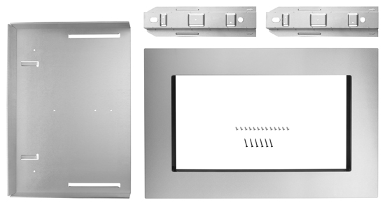 KitchenAid® 30" Stainless Steel Microwave Trim Kit-MK2160AS