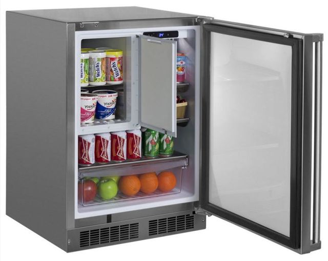 Marvel 24" Outdoor Refrigerator/Freezer-Stainless Steel 1