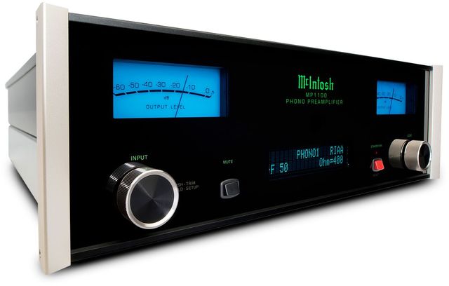 McIntosh® 2 Channel Vacuum Tube Phono Preamplifier 2