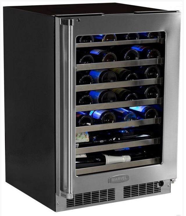 Marvel Professional 24" Stainless Steel Wine Cooler