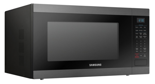 Samsung 1.9 Cu. Ft. Fingerprint Resistant Black Stainless Steel Countertop Microwave 2