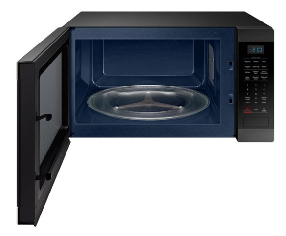 Samsung 1.9 Cu. Ft. Fingerprint Resistant Black Stainless Steel Countertop Microwave 1