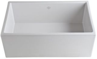 Rohl® Shaws Original 30" Apron Front Kitchen Sink-White