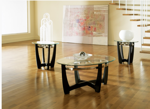 Steve Silver Co.® Matinee 3-Piece Set Glass Table Top