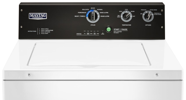Maytag Commercial® 3.5 Cu. Ft. White Top Load Washer 3