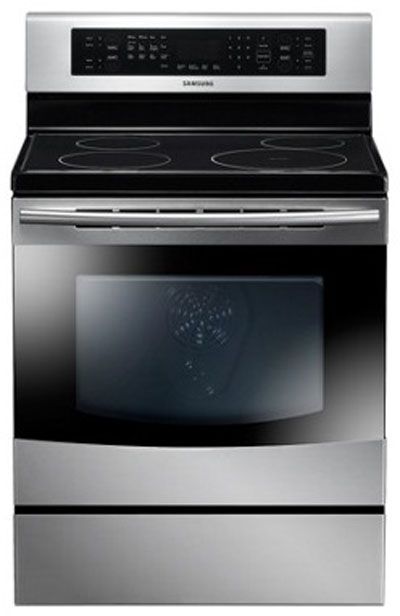 Samsung 30" Free Standing Induction Range-Stainless Steel 0