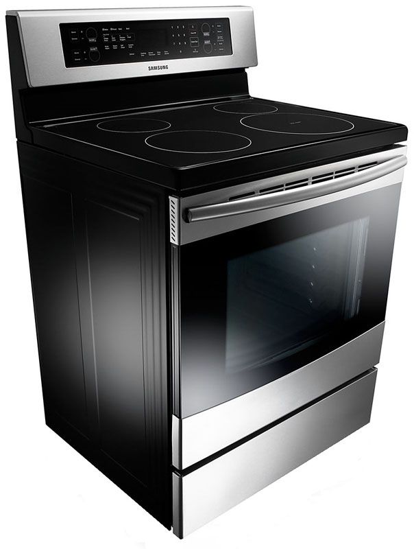 Samsung 30" Free Standing Induction Range-Stainless Steel 1