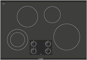 Bosch® 300 Series 30" Electric Cooktop-Black-0