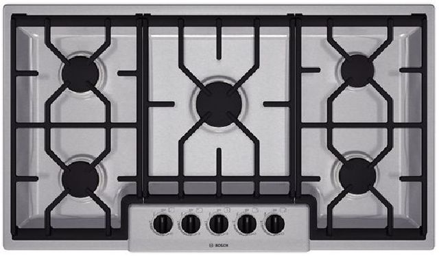 Bosch® 300 Series  30” Gas Cooktop-Stainless Steel-0