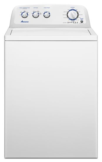 Amana® High Efficiency Top Load Washer-White