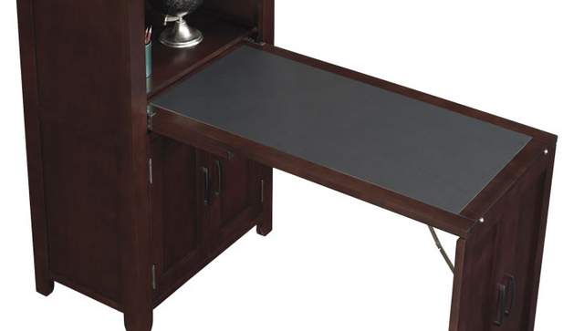 Bell'O® Caramel Oak Dakota Murphy Home Office Desk 1
