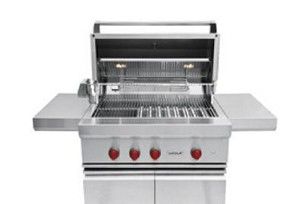 FLOOR MODEL Wolf® Built In Grill-Stainless Steel-1
