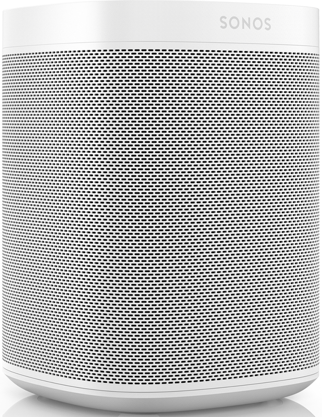 Sonos® One White Generation 2 Smart Wi-Fi Speaker-2