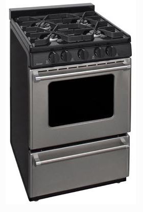 Premier Pro Series 24 Stainless Steel Pro Style Gas Range TeeVax   P24b3102p 