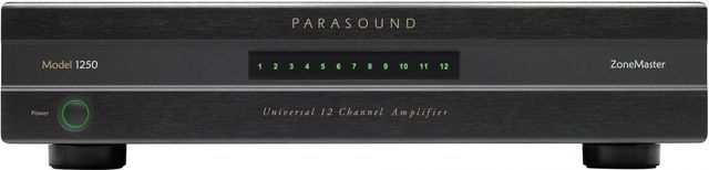 Parasound® ZoneMaster™ Unviversal 12 Channel 24 Speaker Amplifier 0