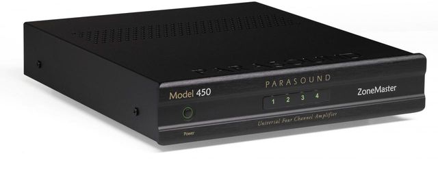 Parasound® ZoneMaster™ Universal 4 Channel 8 Speaker Amplifier 1