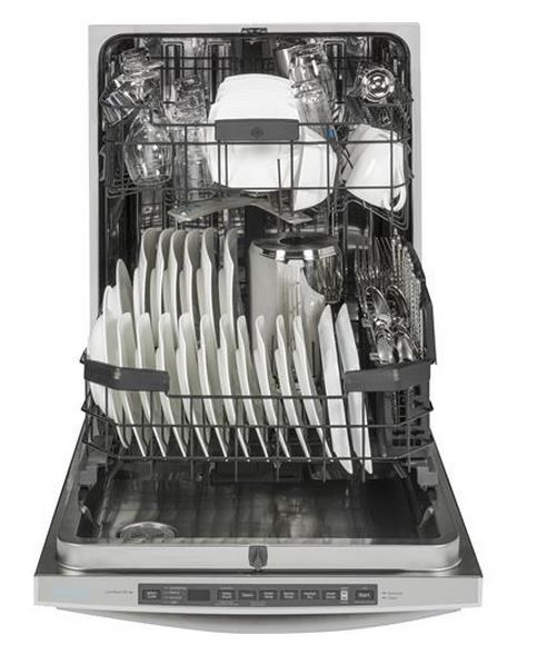 GE Profile™ 24" Built In Dishwasher-White 1