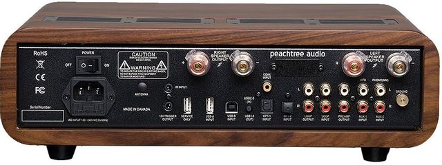 Peachtree® Audio Nova Gloss Ebony Mocha Power Amplifier 2