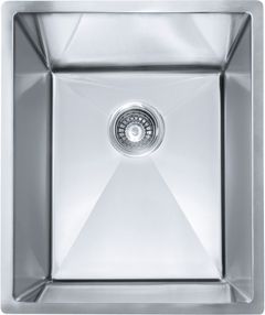 Franke Planar 8 Series 15" Undermount Kitchen Sink-Stainless Steel