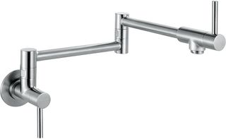 Franke Steel Series Wall Mounted Pot Filler Faucet-Stainless Steel
