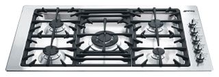 Smeg 36" Stainless Steel Classic Gas Cooktop