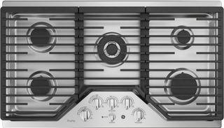 GE® Profile™ 36" Stainless Steel Gas Cooktop