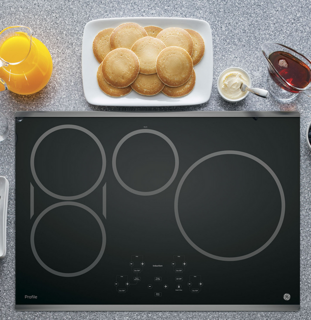 GE Profile™ Series 30" Stainless Steel Built-in Touch Control Induction Cooktop-2