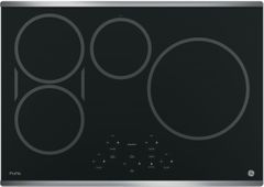 GE Profile™ Series 30" Stainless Steel Built-in Touch Control Induction Cooktop-PHP9030SJSS