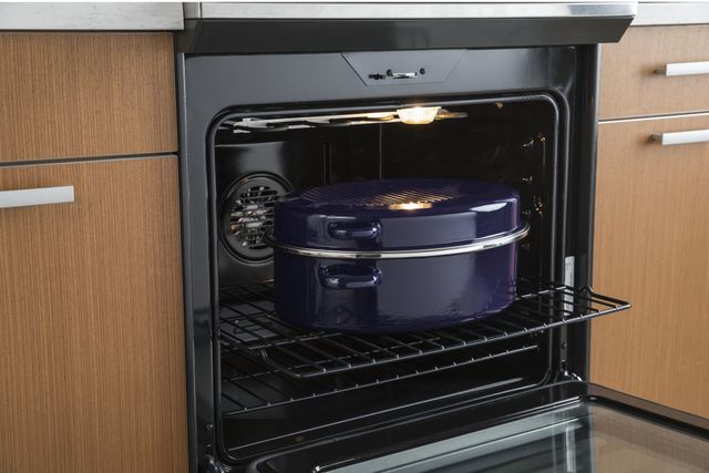 GE Profile™ 30" Black Stainless Steel Slide In Induction and Convection Range 2