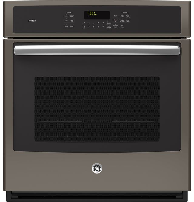 GE Profile™ 27" Slate Electric Single Convection Oven Built In