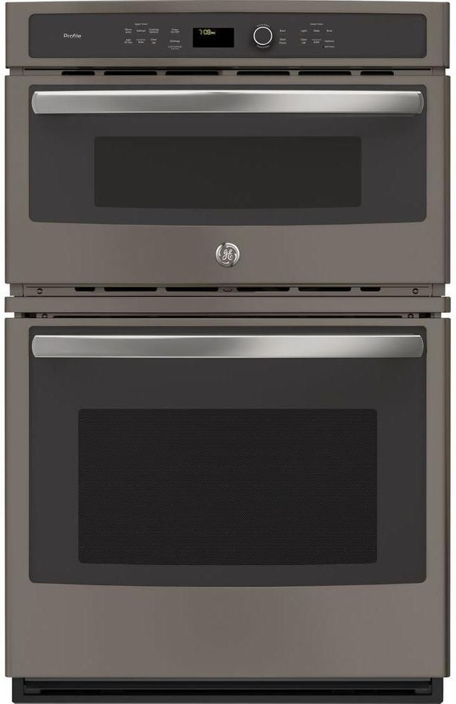 GE Profile™ 27" Stainless Steel Built In Combination Convection Microwave/Convection Wall Oven-PK7800SKSS-0