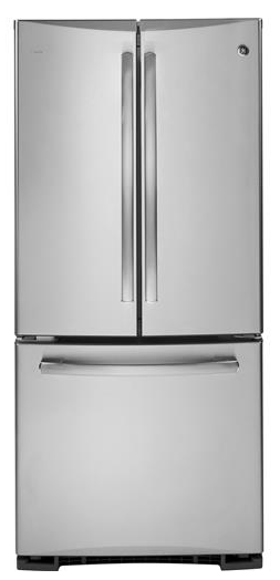 GE PROFILE™ Series 20.0 Cu. Ft. French Door Refrigerator-Dark Gray 0