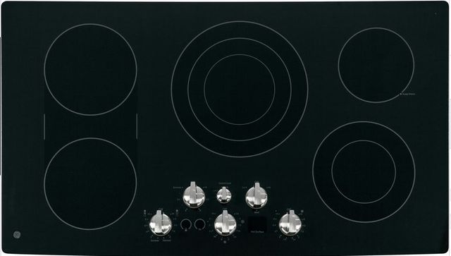GE Profile™ 36" Electric Cooktop-Black