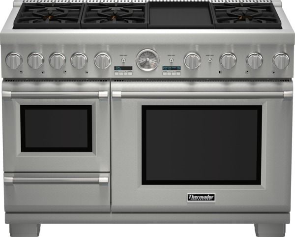 Thermador® Professional Series Pro Grand® 48" Pro Style Dual Fuel Steam Range