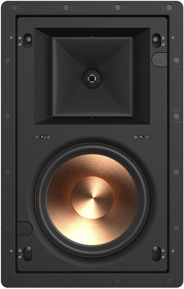 Klipsch® Professional Series 6.5" White In-Wall Speaker 1