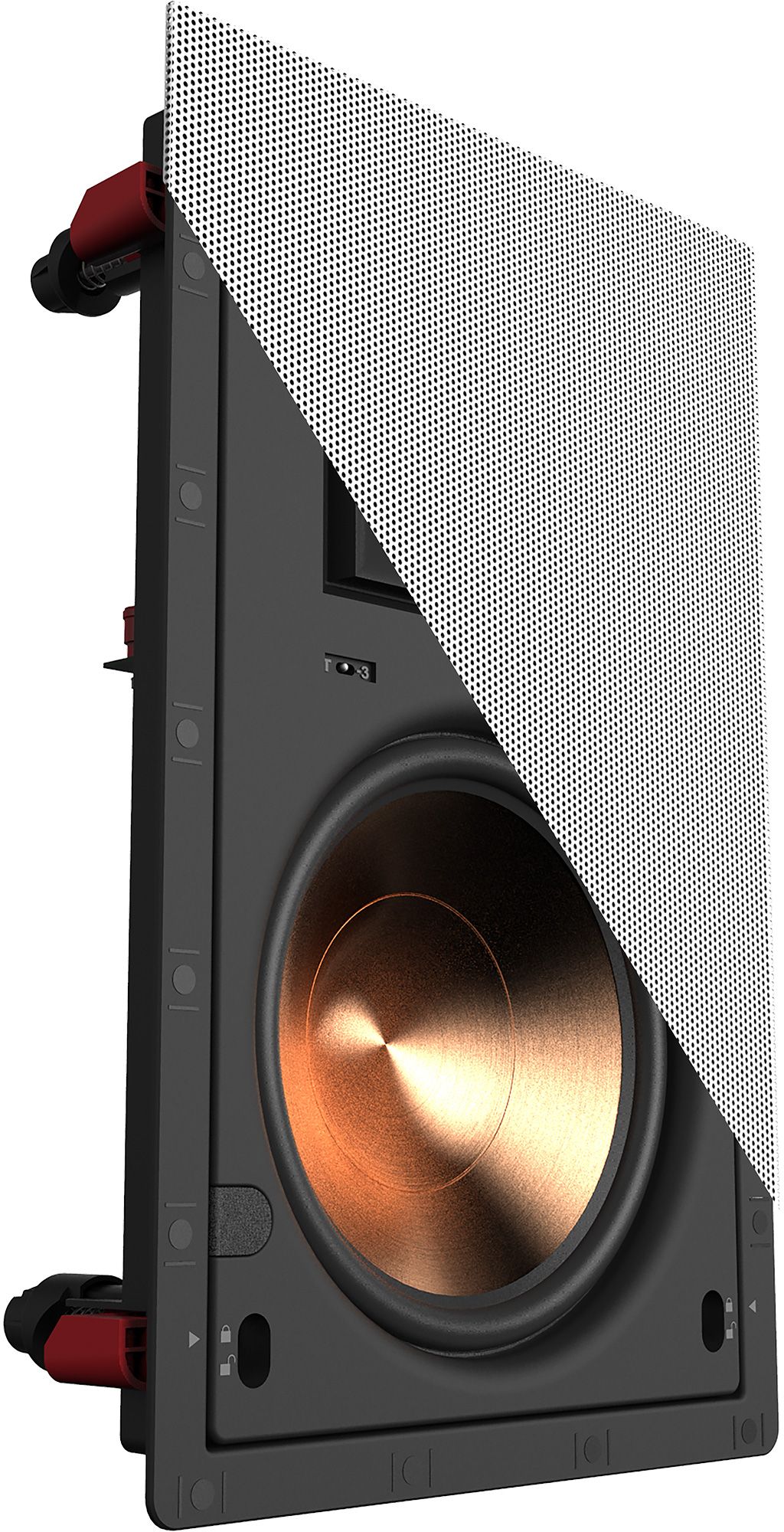 Klipsch® Professional Series 8" White In-Wall Speaker