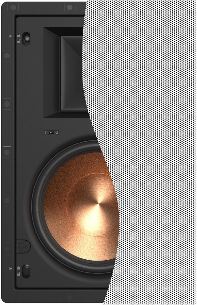 Klipsch® Professional Series 8" White In-Wall Speaker-3