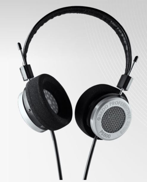 Grado Professional Series Wired On-Ear Headphones-Black/Stainless