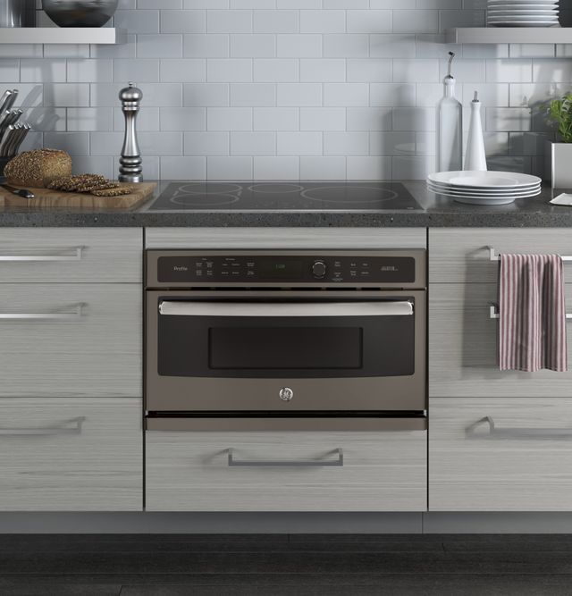 GE Profile™ 30" Slate Electric Built In Single Oven 4