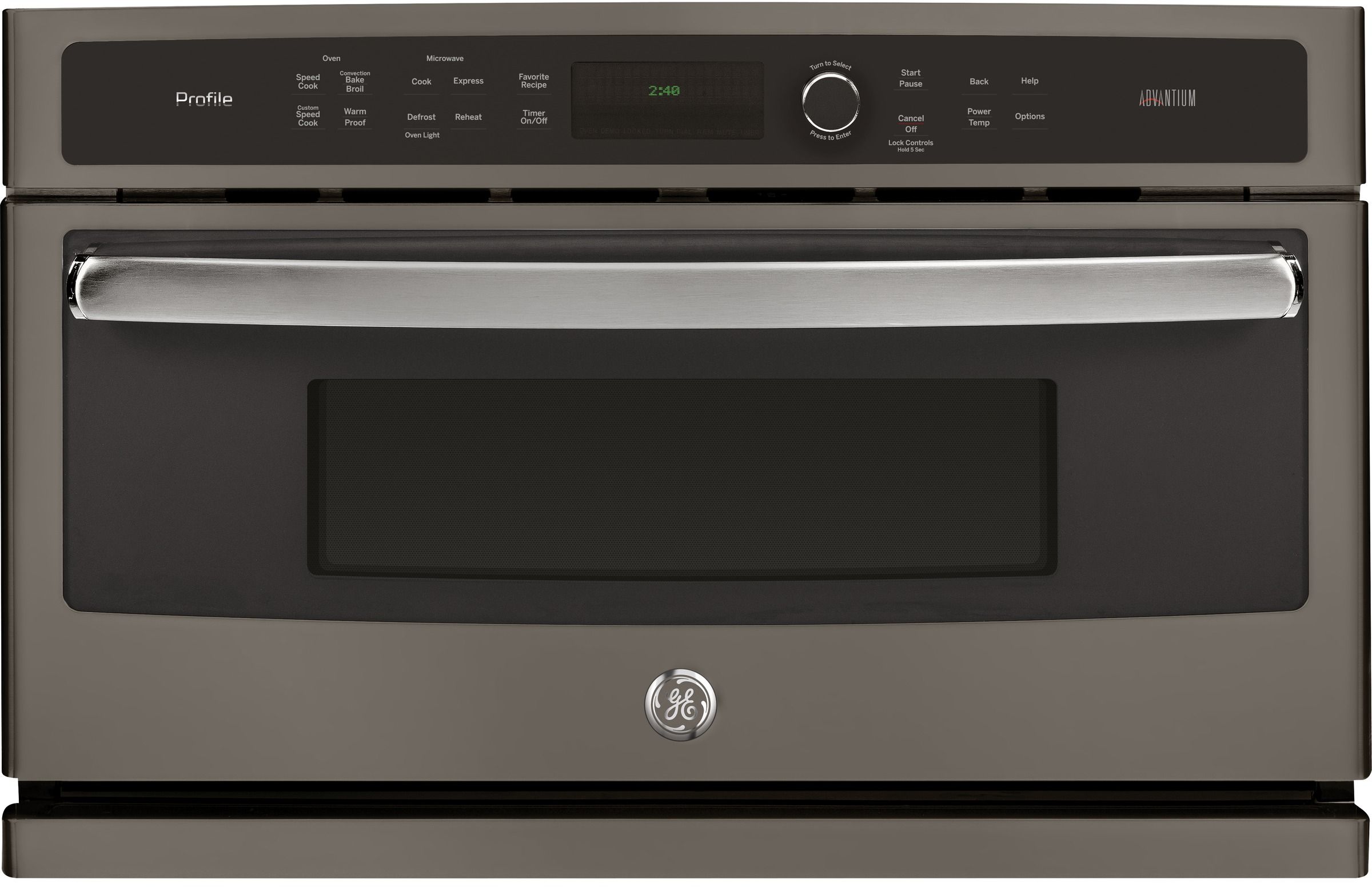 GE Profile™ 30" Slate Electric Built In Single Oven-PSB9240EFES