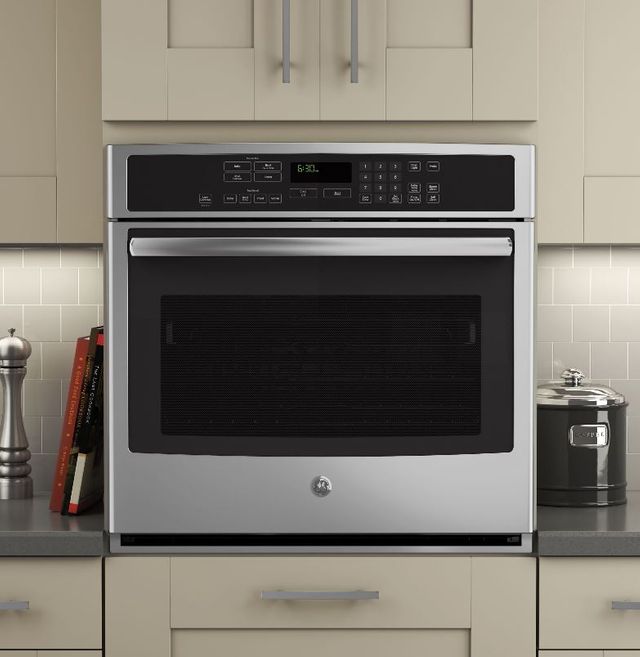 GE® Profile™ Series 30" Electric Single Convection Oven Built In-Stainless Steel - Floor Model 1