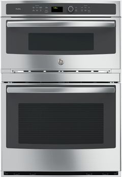 GE Profile™ 30" Stainless Steel Electric Built In Combination Microwave/Oven-PT7800SHSS