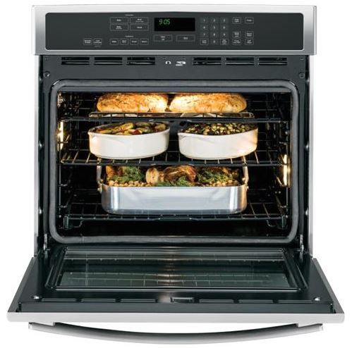 GE® Profile™ Series 30" Electric Single Convection Oven Built In-Stainless Steel 1