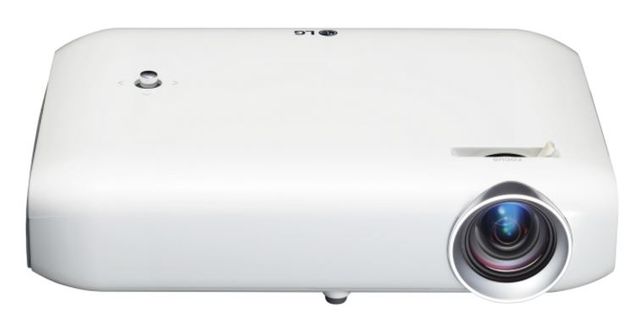 LG 1000 Lumen Minibeam LED Projector-White