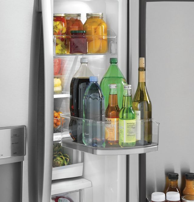 GE Profile™ 22.2 Cu. Ft. Stainless Steel Counter Depth French Door Refrigerator 9
